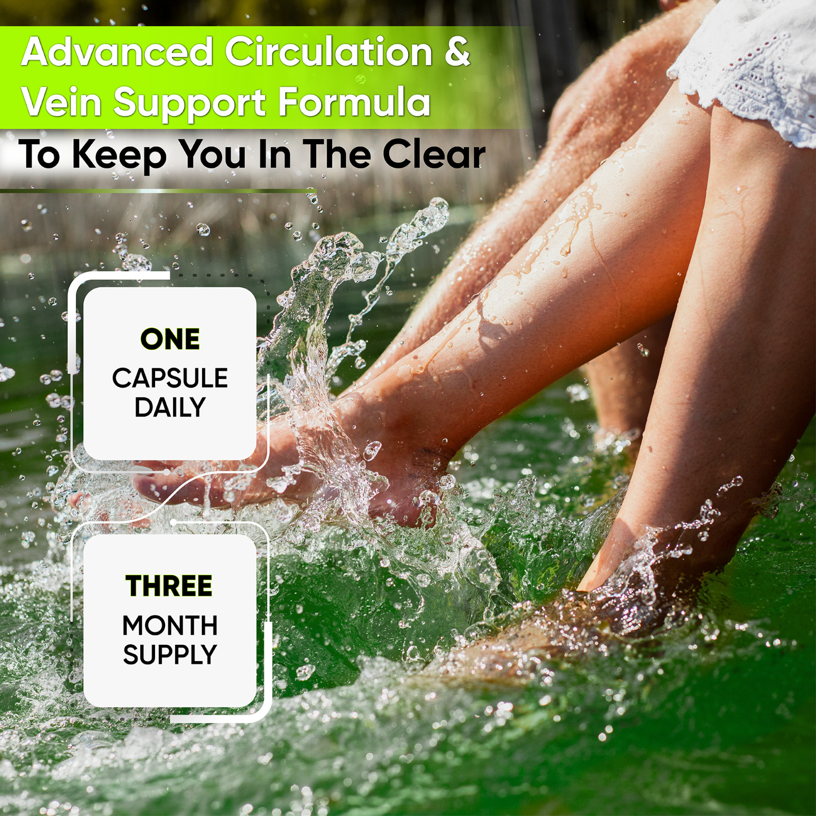 Best Blood Circulation Supplements and Vein Support-Blood Flow, Leg Circulation.