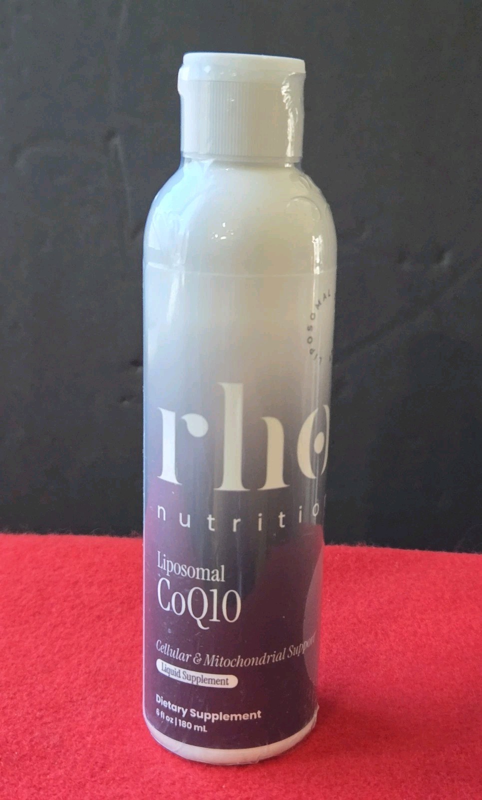 RHO Nutrition – Liposomal CoQ10 – 6 fl oz – Expiration: 02/2028