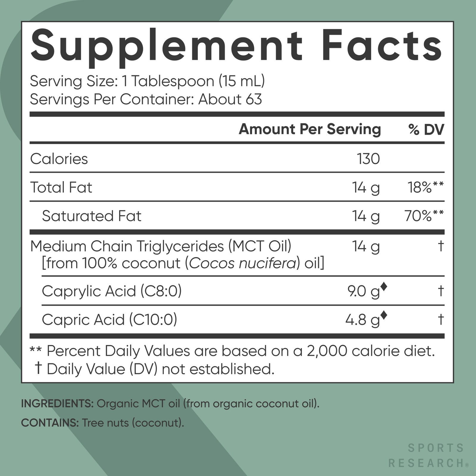 Organic MCT Oil – Keto & Vegan MCTs C8, C10 from Coconuts – Flavorless Oil