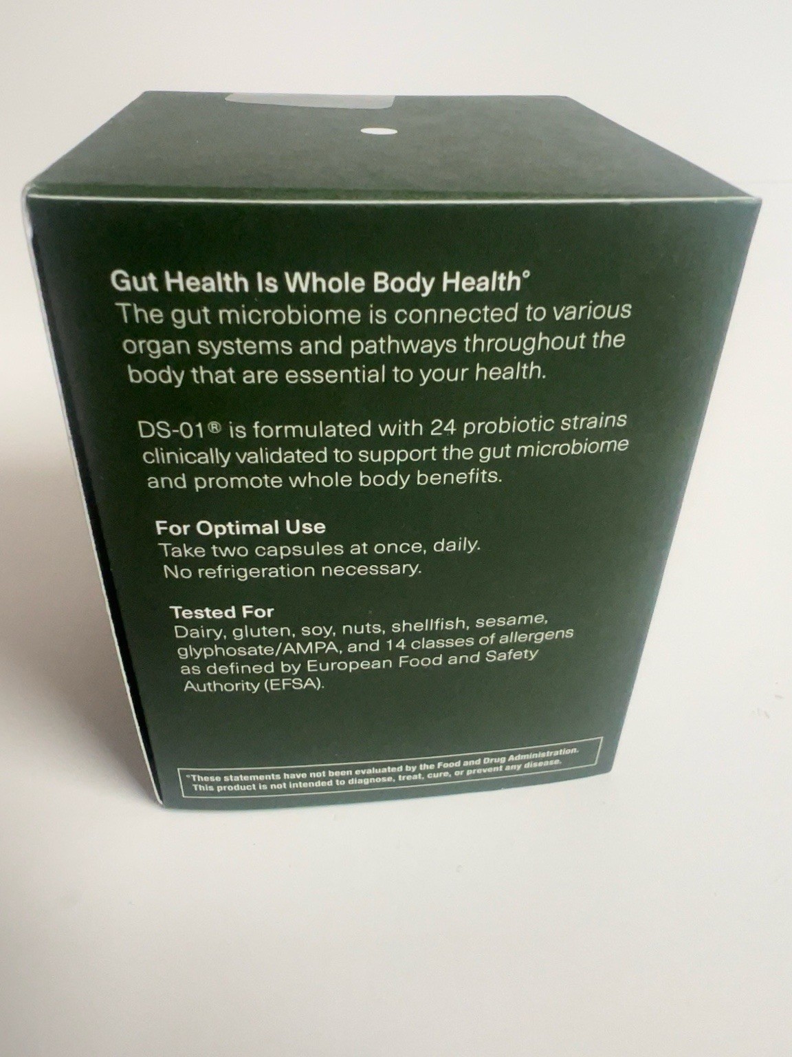 Seed DS-01 Daily Synbiotic Probiotic Prebiotic 60 Capsules 30 Day Supply Sealed