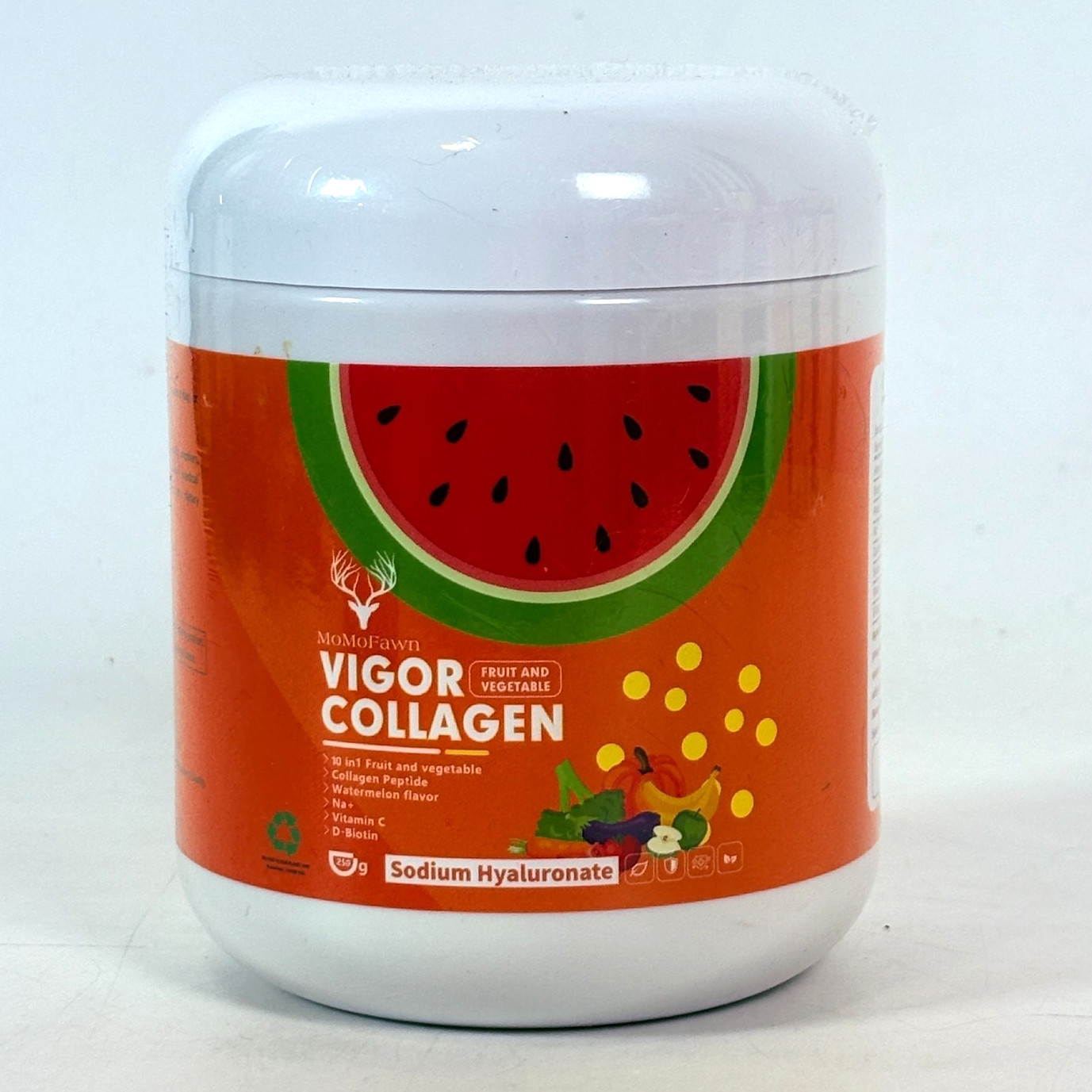 Collagen Peptide Powder Watermelon Fruit Vegetable Blend Vitamin C Biotin 250g