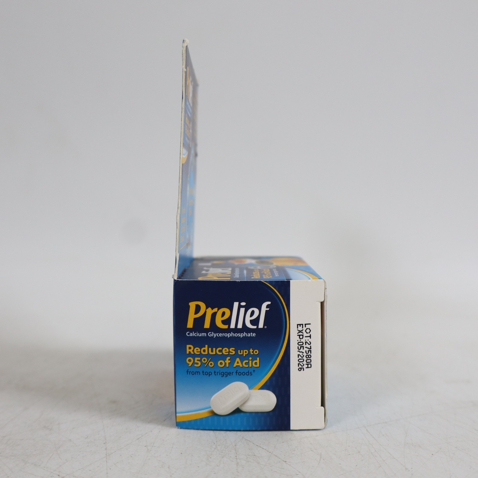 Prelief Dietary Supplement Caplets Reduces Up To 95% Of Acid 120ct EXP 05/2026+