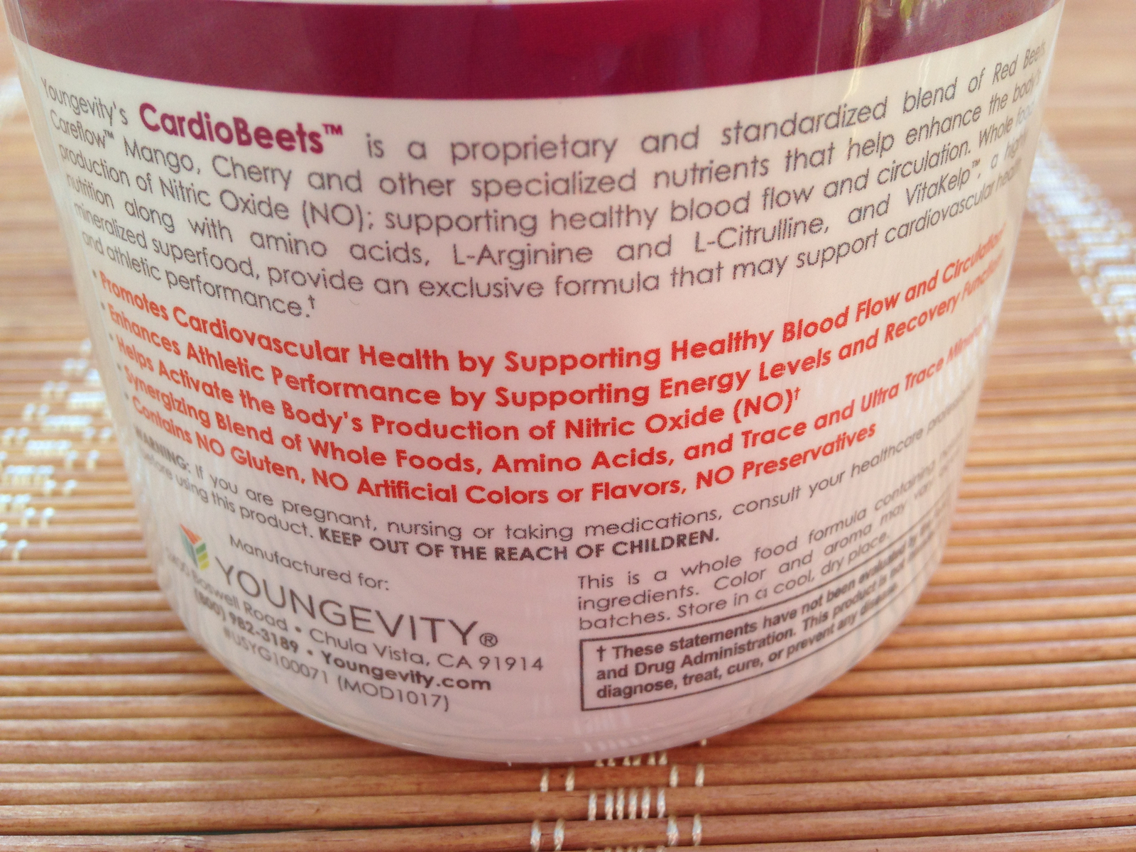 Youngevity YMart Cardio Beets
