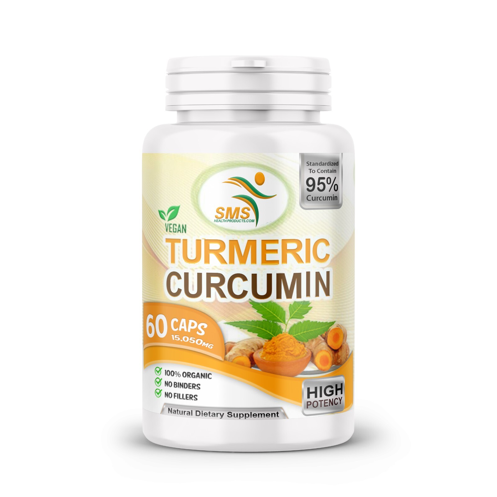 TUMERIC 3000 Mg DAILY TURMERIC MAX Potency CURCUMIN 95% PILLS With Black Pepper