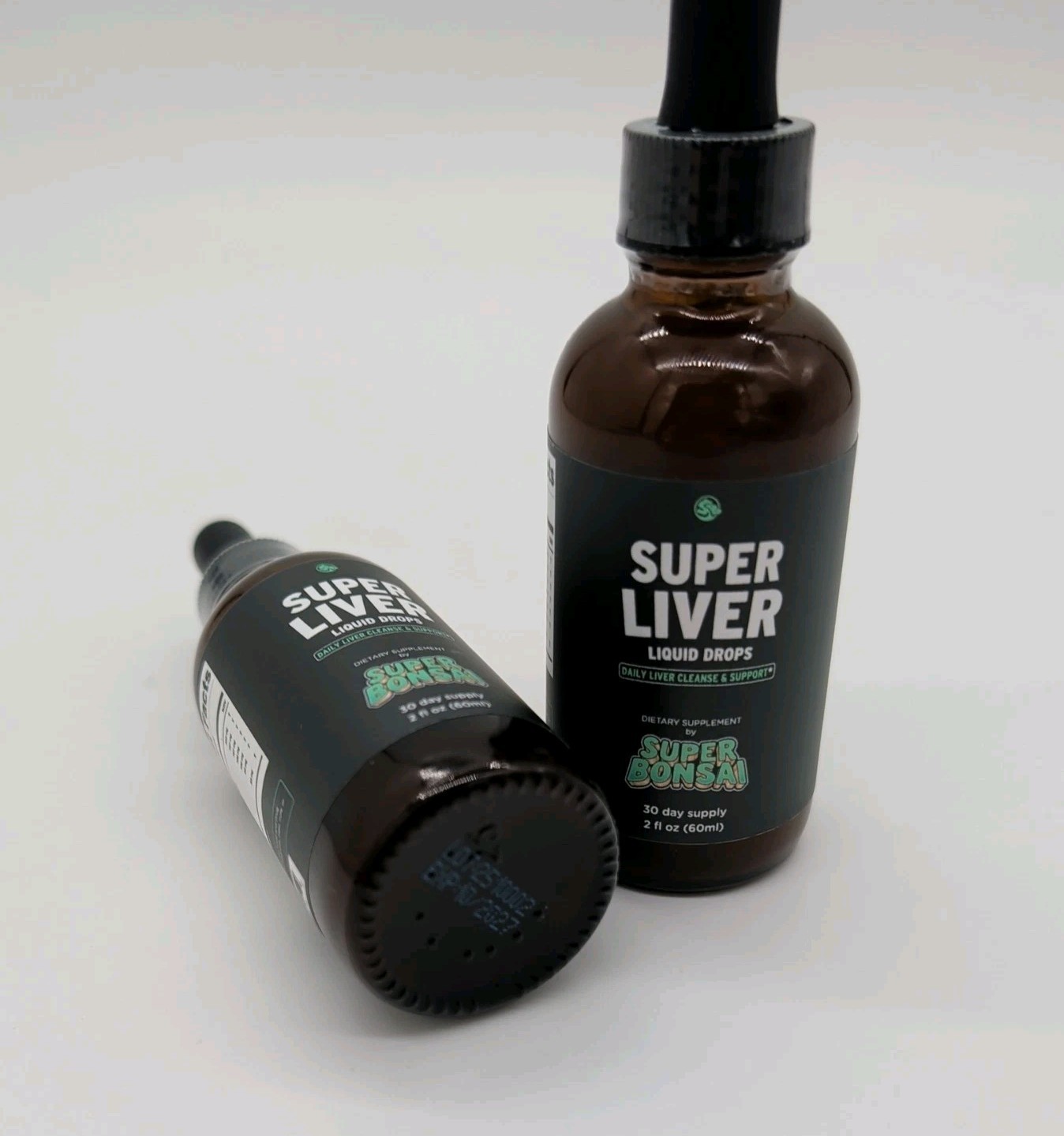 2 Bottles Super Liver Support with Milk Thistle All Natural Liver Cleanse Detox