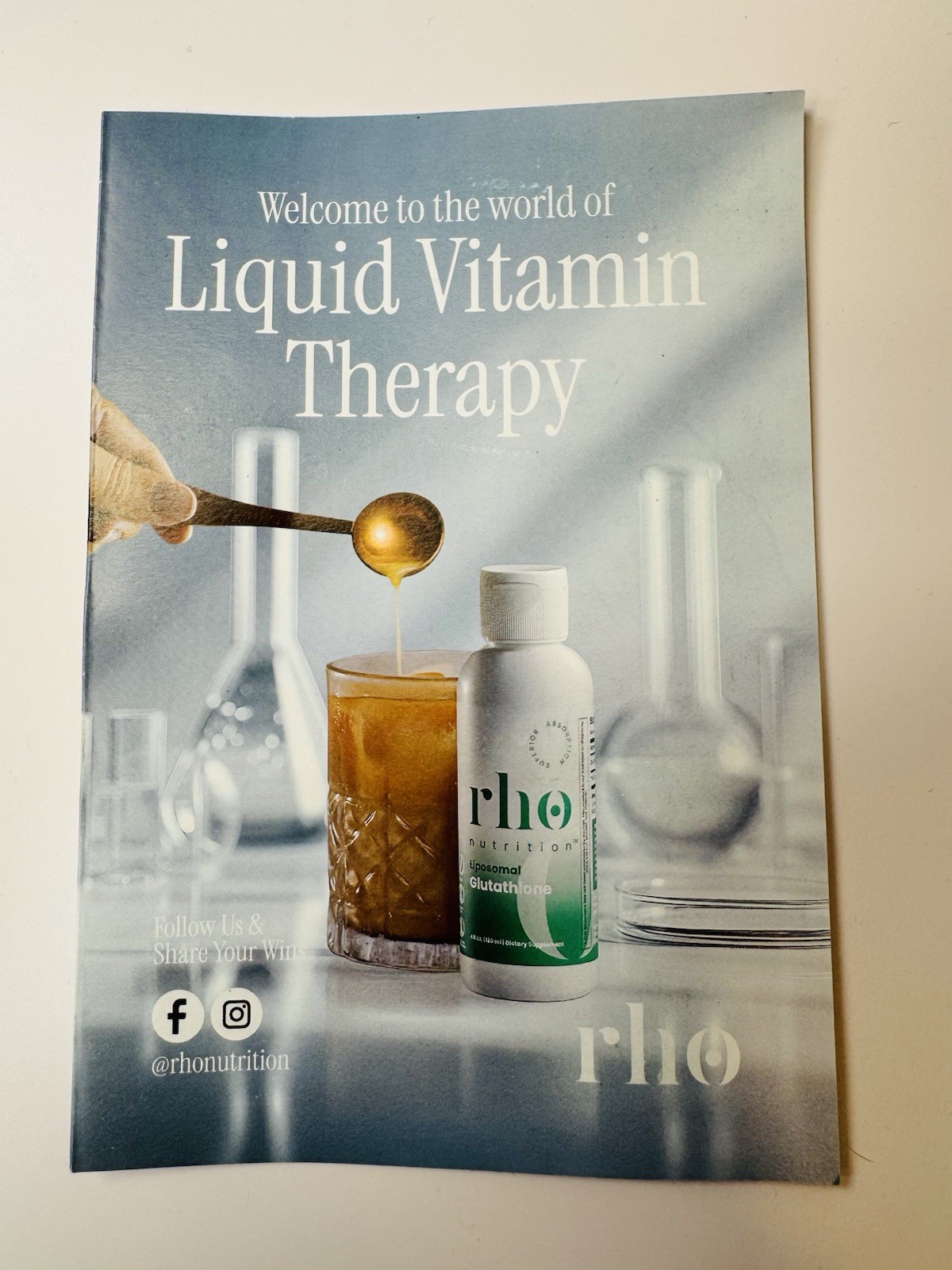 Rho Nutrition Liposomal Vitamic C – High Absorption Liquid Vitamin C 5oz