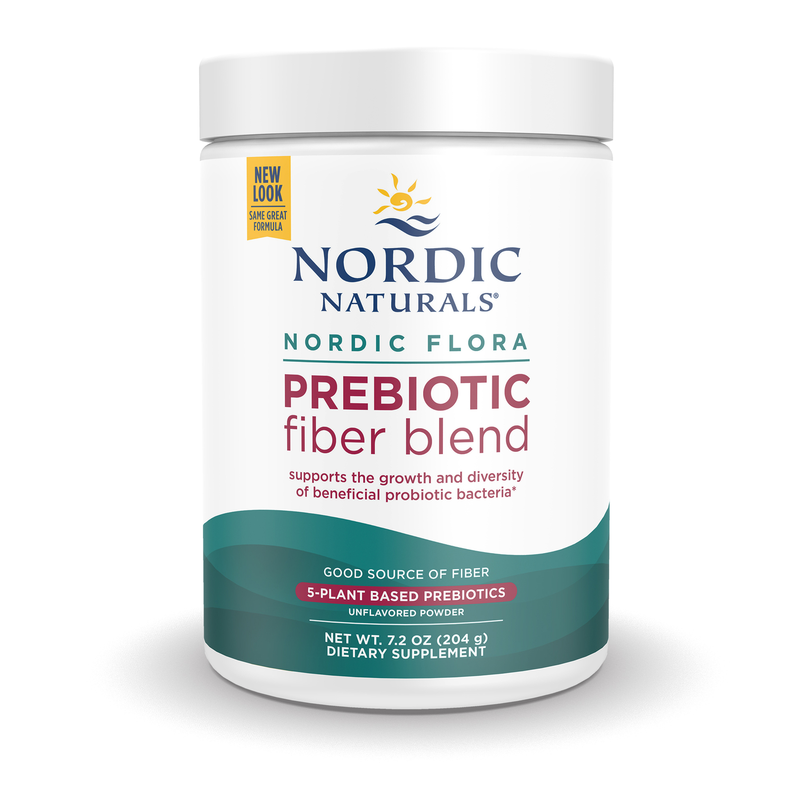 Nordic Naturals Nordic Flora Prebiotic Powder, 204 grams