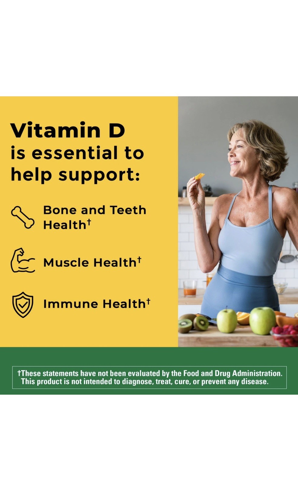 Nature Made Vitamin D3 1000 IU (25 mcg), 300 Count (Pack of 1), 300