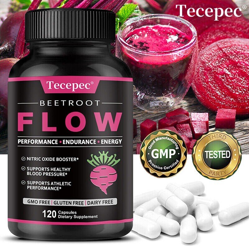 Beet Root Capsules 1300mg Beetroot Powder Extract