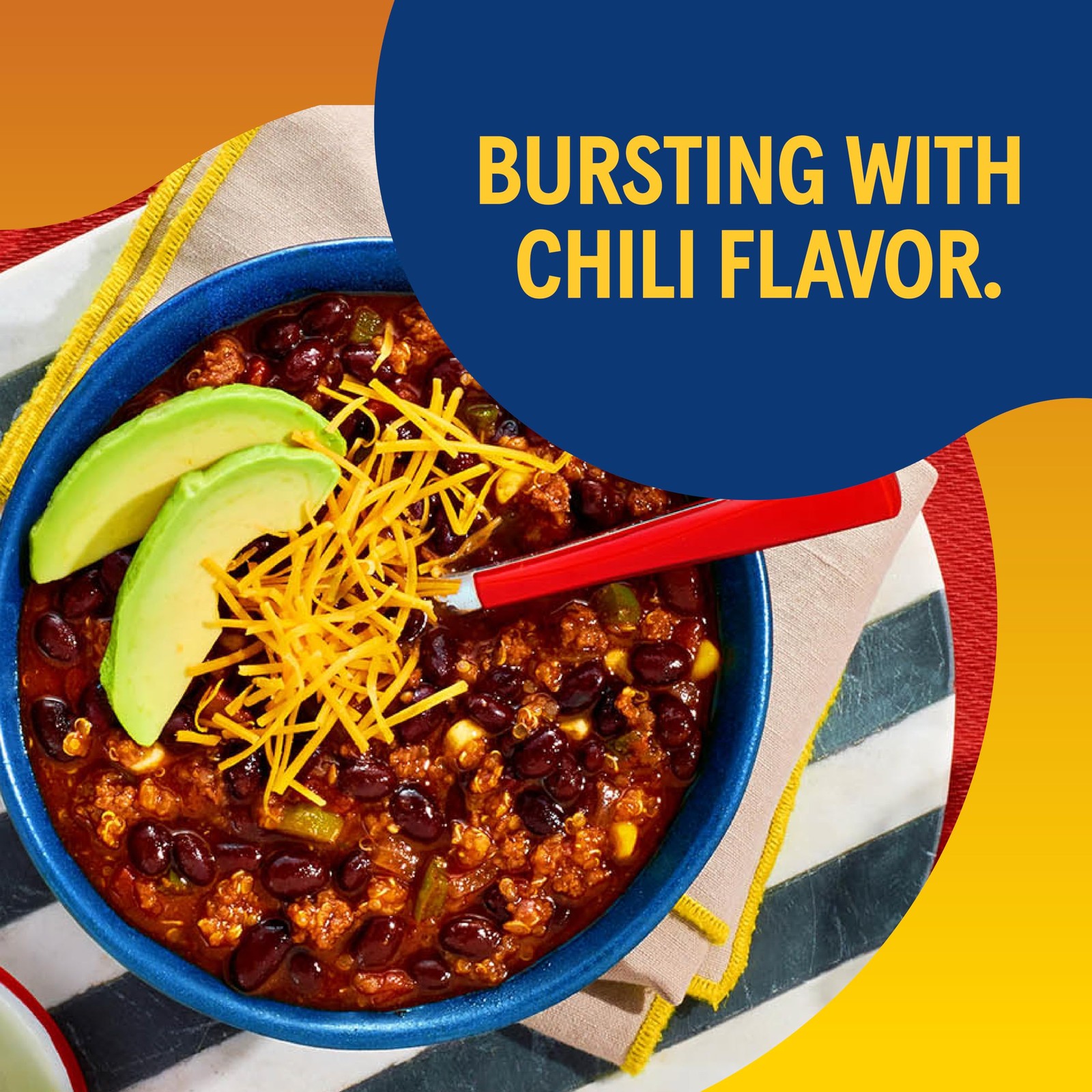 BUSH’S BEST 15.5 oz Black Chili Bean/Mild, Source of Protein Pack of 12