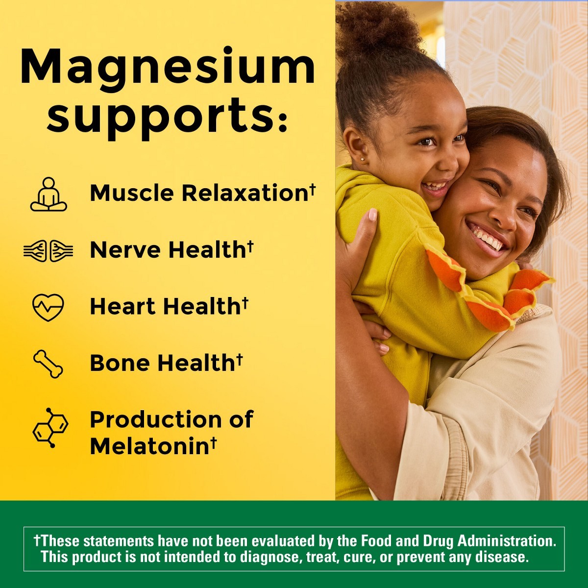 Nature Made High Absorption Magnesium Citrate 200 mg per serving, 60ct