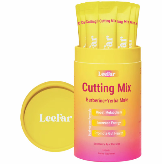 Leefar Cutting Drink Mix – Berberine, Chromium, 5-HTP, Yerba Mate &Magnesium