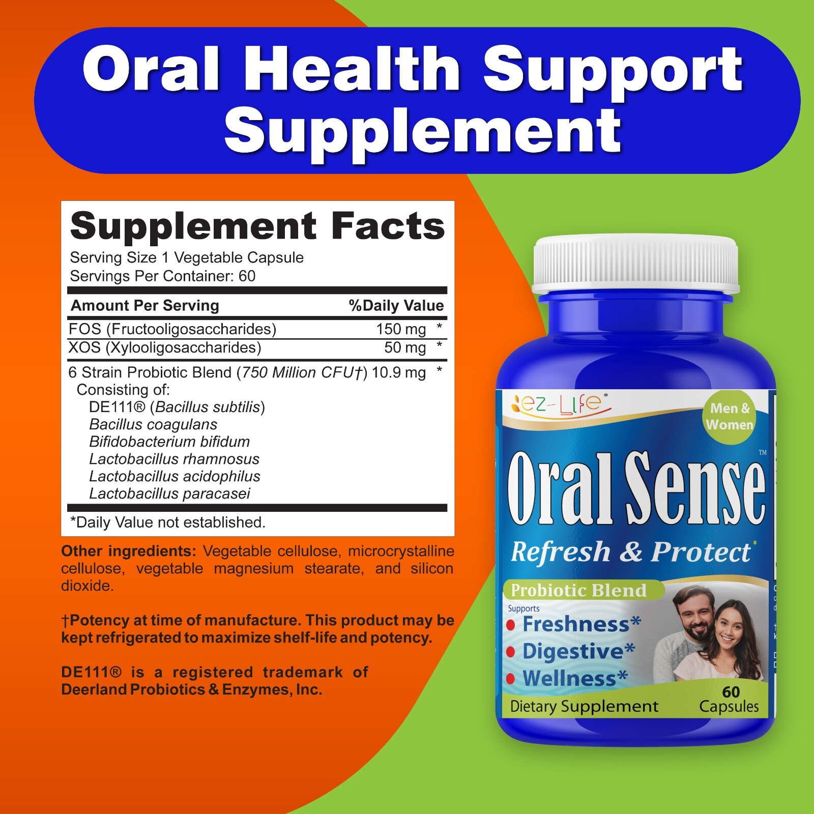 Best Oral Probiotic, Dental Probiotic Supplement Control Bad Breath