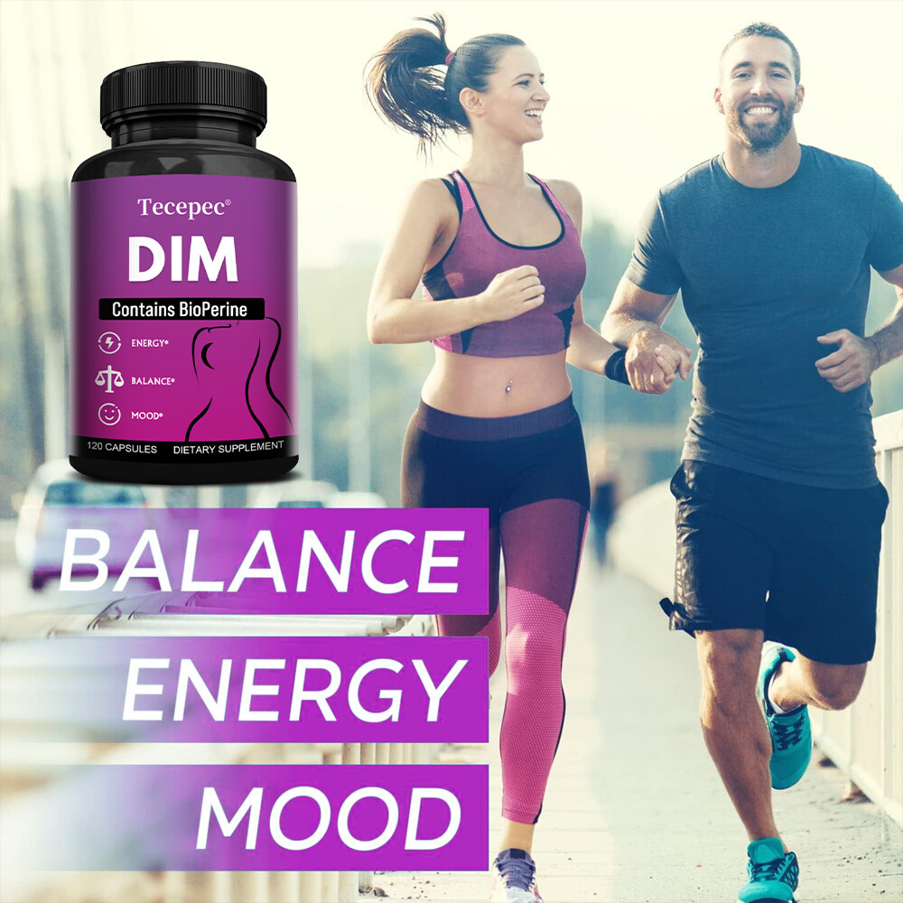 DIM (Diindolylmethane) 300mg, 30/60/120 Capsules with BioPerine 5mg
