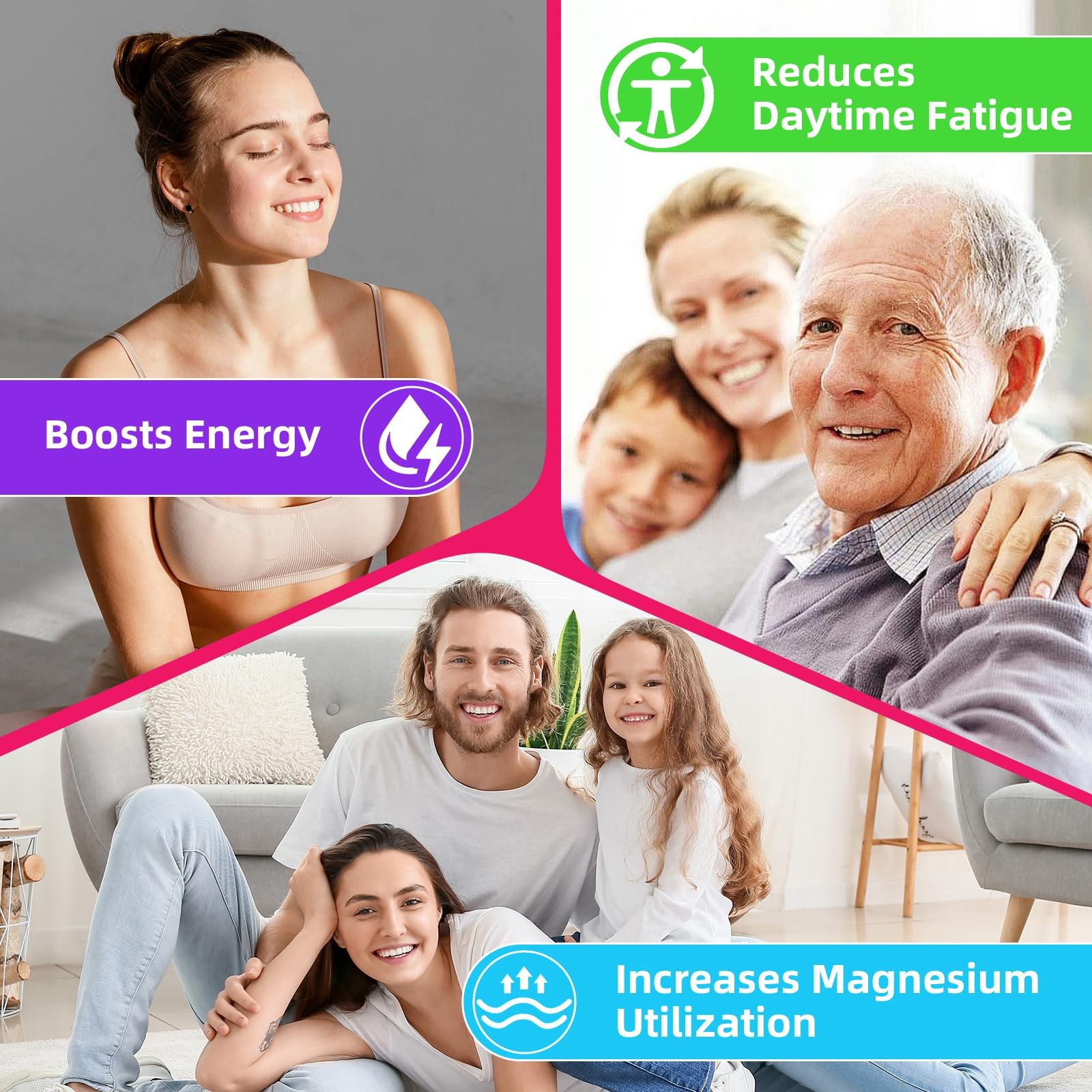 Magnesium Complex Gummies – with 12 Forms of Magnesium Plus Vitamins B6, B12 …