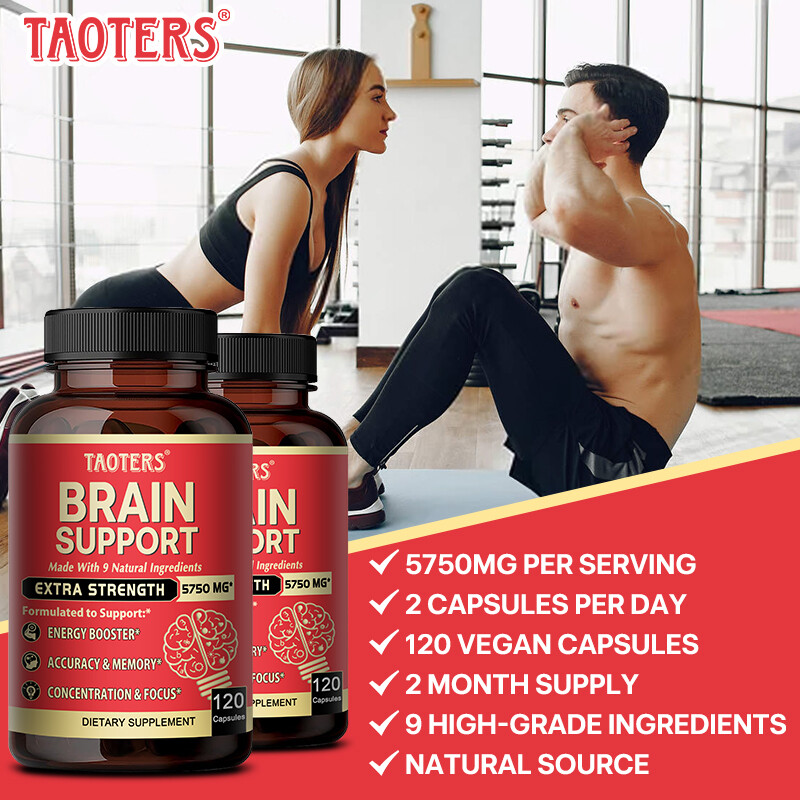 Brain Health Supplement Support – lmprove Memory,Focus,Alertness,Learnin&Mood