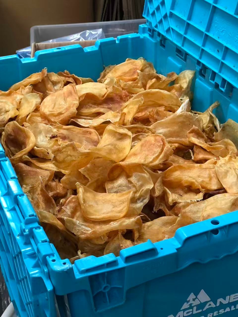 1磅装黄金鸡蛋花胶 1LB/Bag Size S Dried wild caught fish maw-U.S Seller