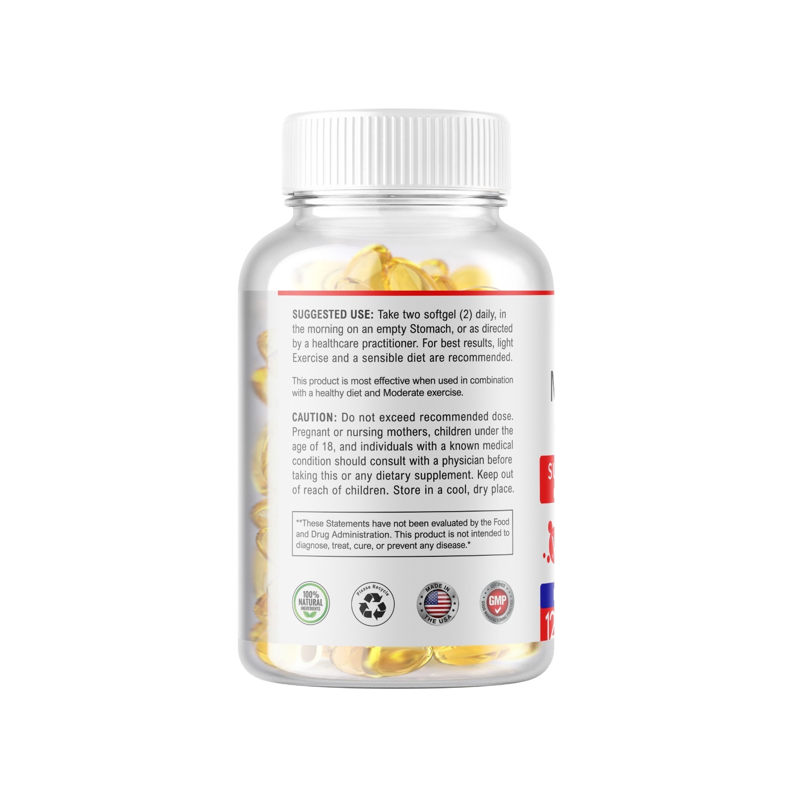 Magnesium Glycinate 400mg – 360 Softgels For Bone, Sleep Stress Relief Support