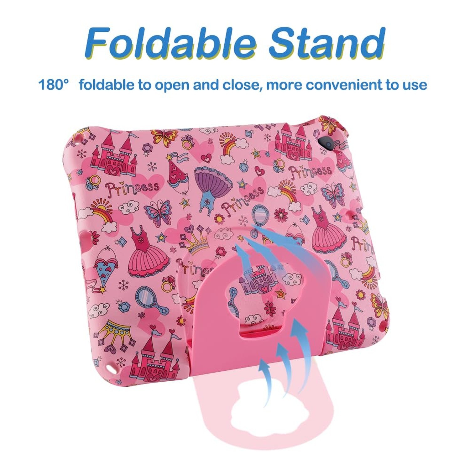 Princess Kids Tablet Cover for iPad 10th 11th Generation iPad 11 inch 2025 A1…