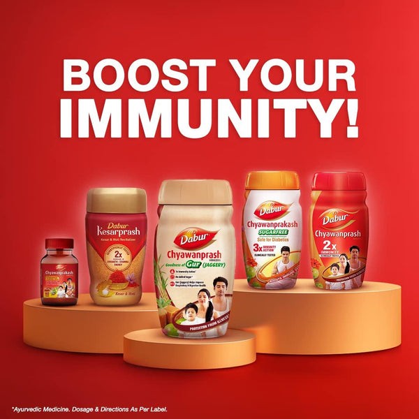 Dabur Chyawanprash Awaleha with Gur Ayurvedic Immunity| Health Supplement | 900g