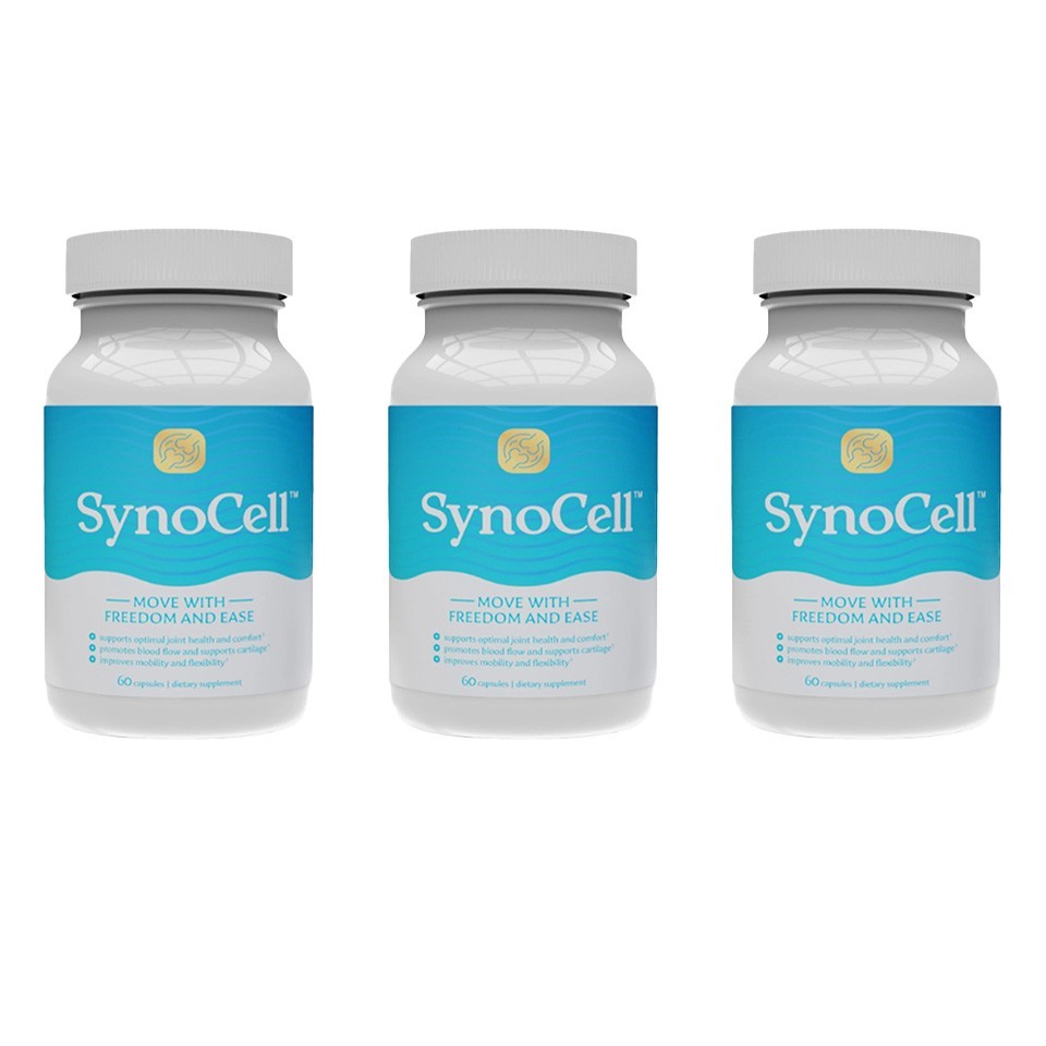 Synocell Glucosamine Chondroitin Complex Back Neck & Joint Support Health Sup