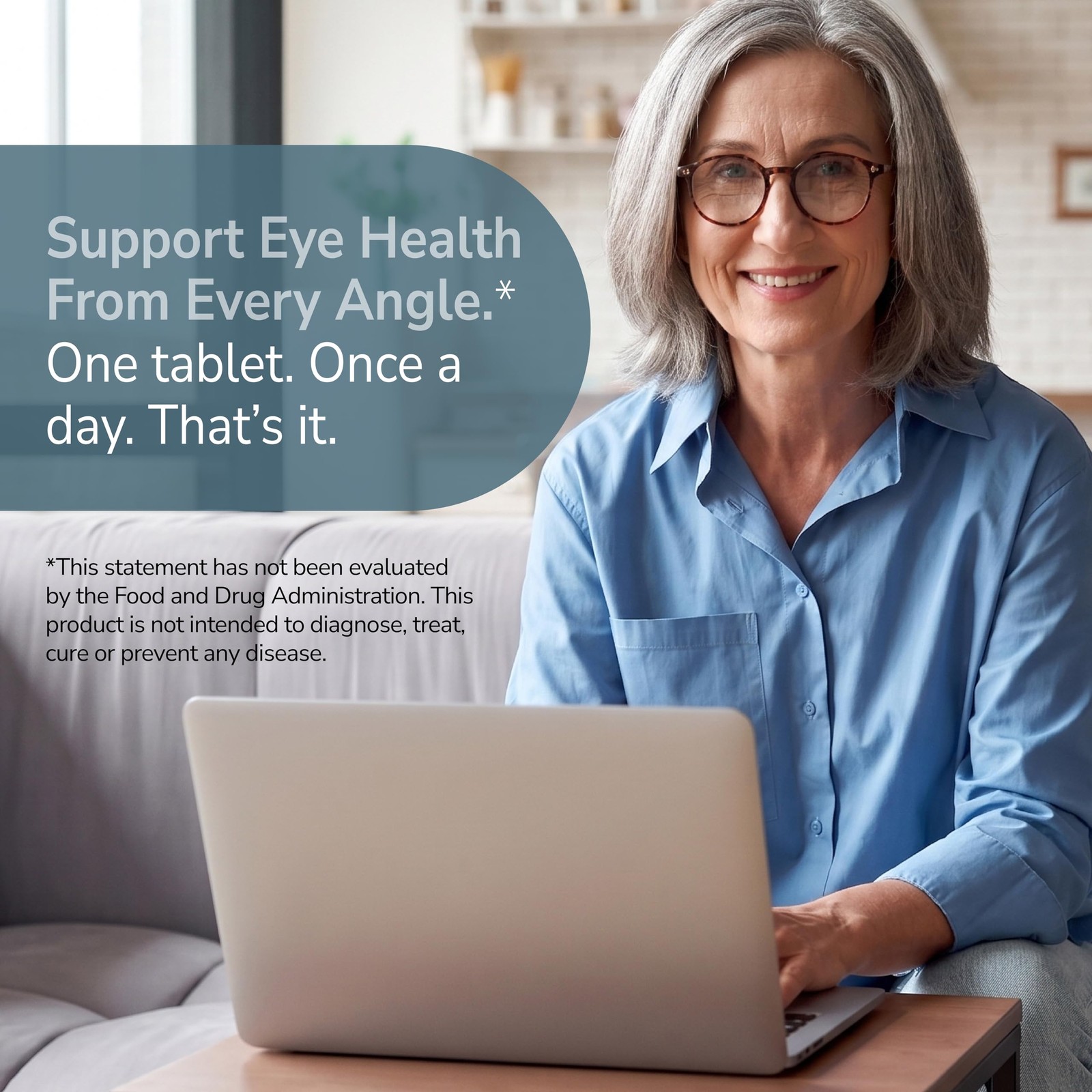 Healthy Eyes Lutein Vitamin Supplement|60 Day Supply Vision & Macular Support