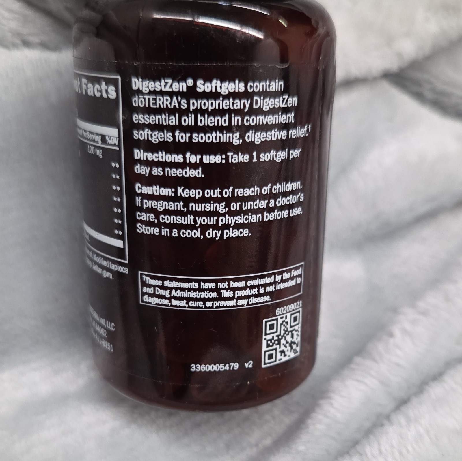 doTERRA TerraZyme Digestive Enzyme Complex 90 Capsules, New Sealed