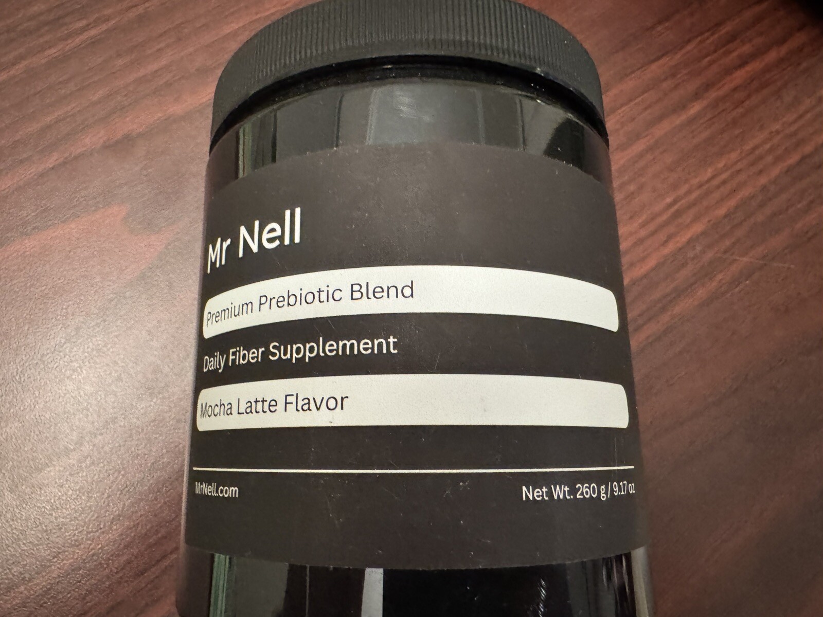 (5 Pack) Mr Nell Premium Prebiotic Blend, Daily Fiber, Mocha Latte 260g 01/25