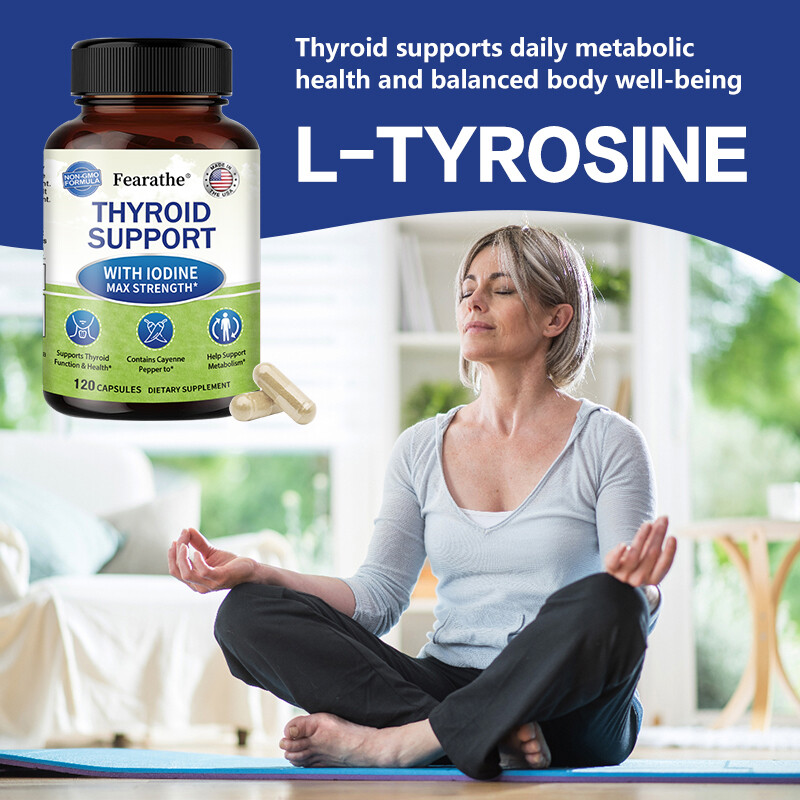 Advanced Thyroid Support Boost Metabolism And Energy Levels 120 Capsules