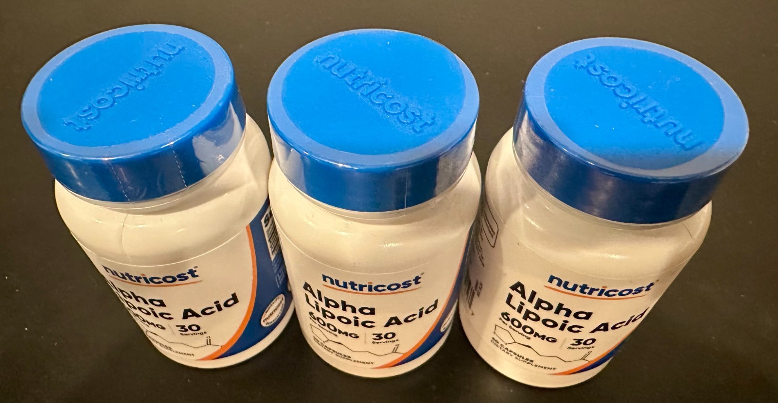 Alpha Lipoic Acid Capsules (600 MG, 60 Capsules) 3 PACK EXP: 01/2028 *NEW*