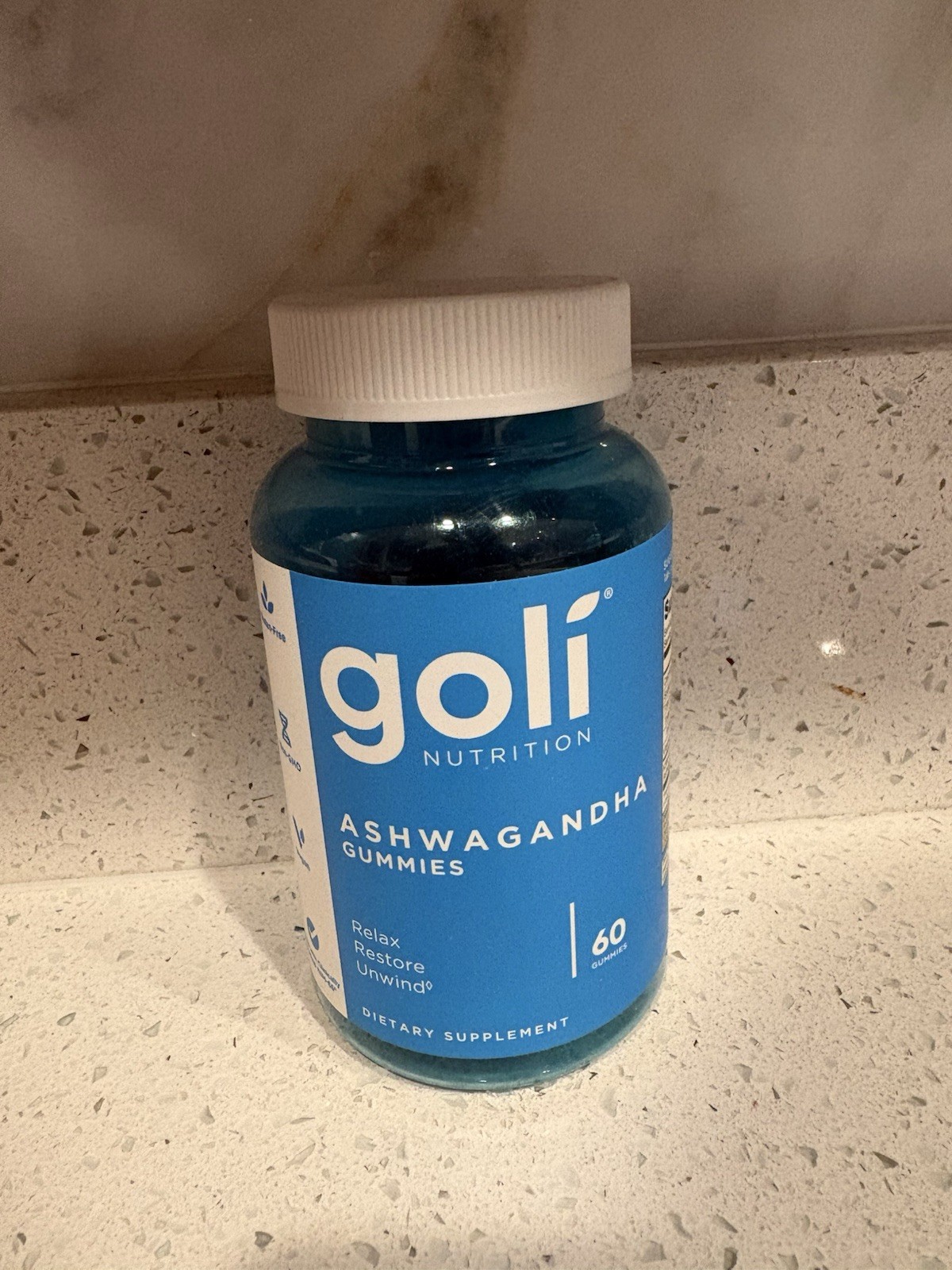 Goli Nutrition- Ashwagandha Mixed Berry Gummies – 60 Count BRAND NEW & SEALED
