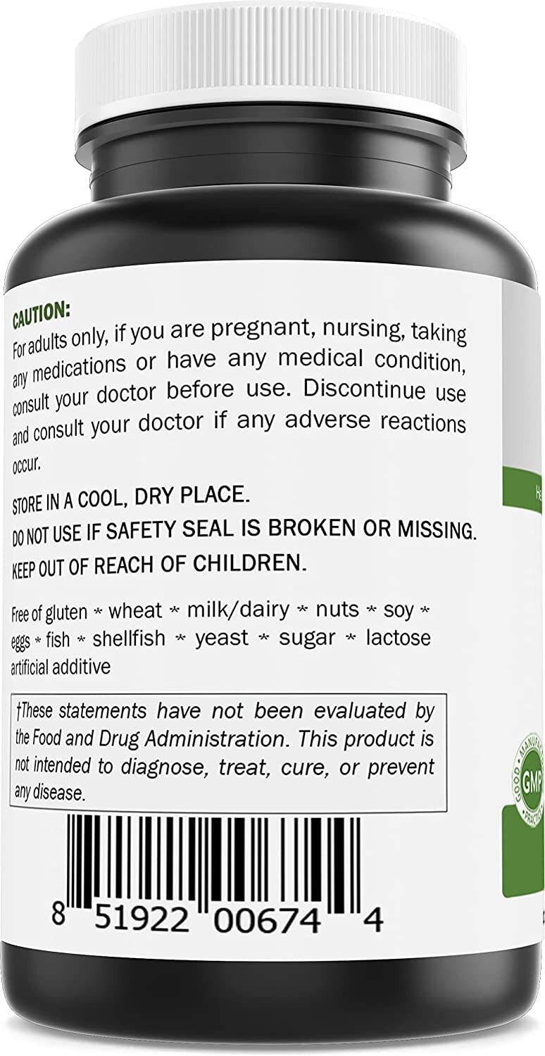 Brieofood Chromium Picolinate 1000 mcg Pills 240 Tablets