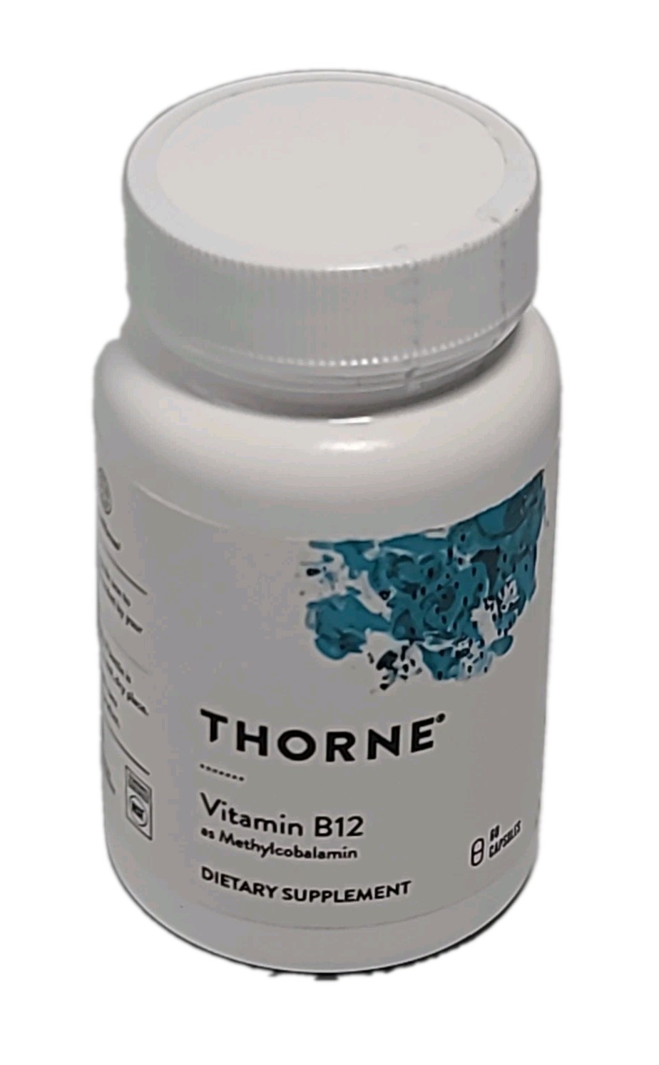 VITAMIN B12 ( 60 CAPSULES ) Sealed by Thorne • EXP : 02/2028 GLUTEN FREE