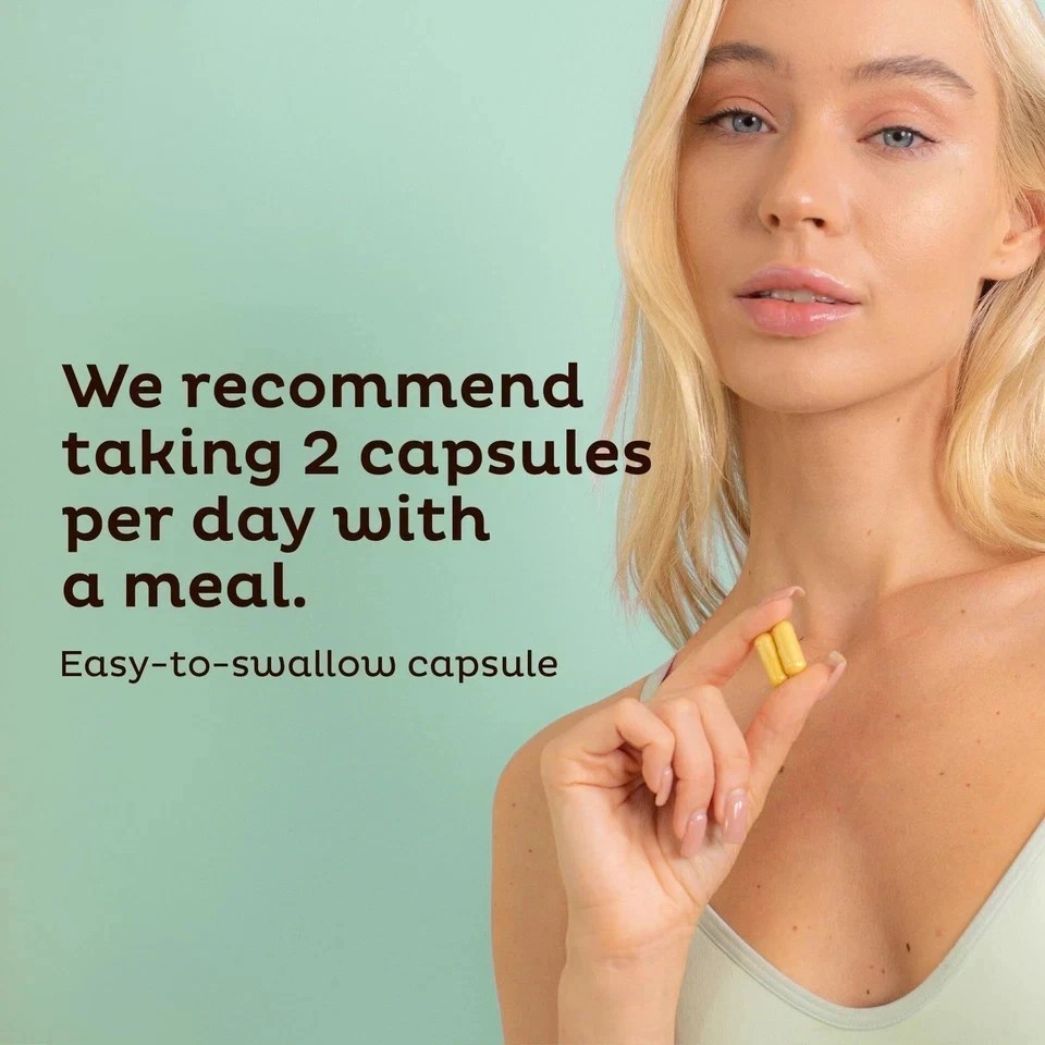 Emma Gut Health Supplement 60 Capsules for Bloating Relief & Leaky Gut ++