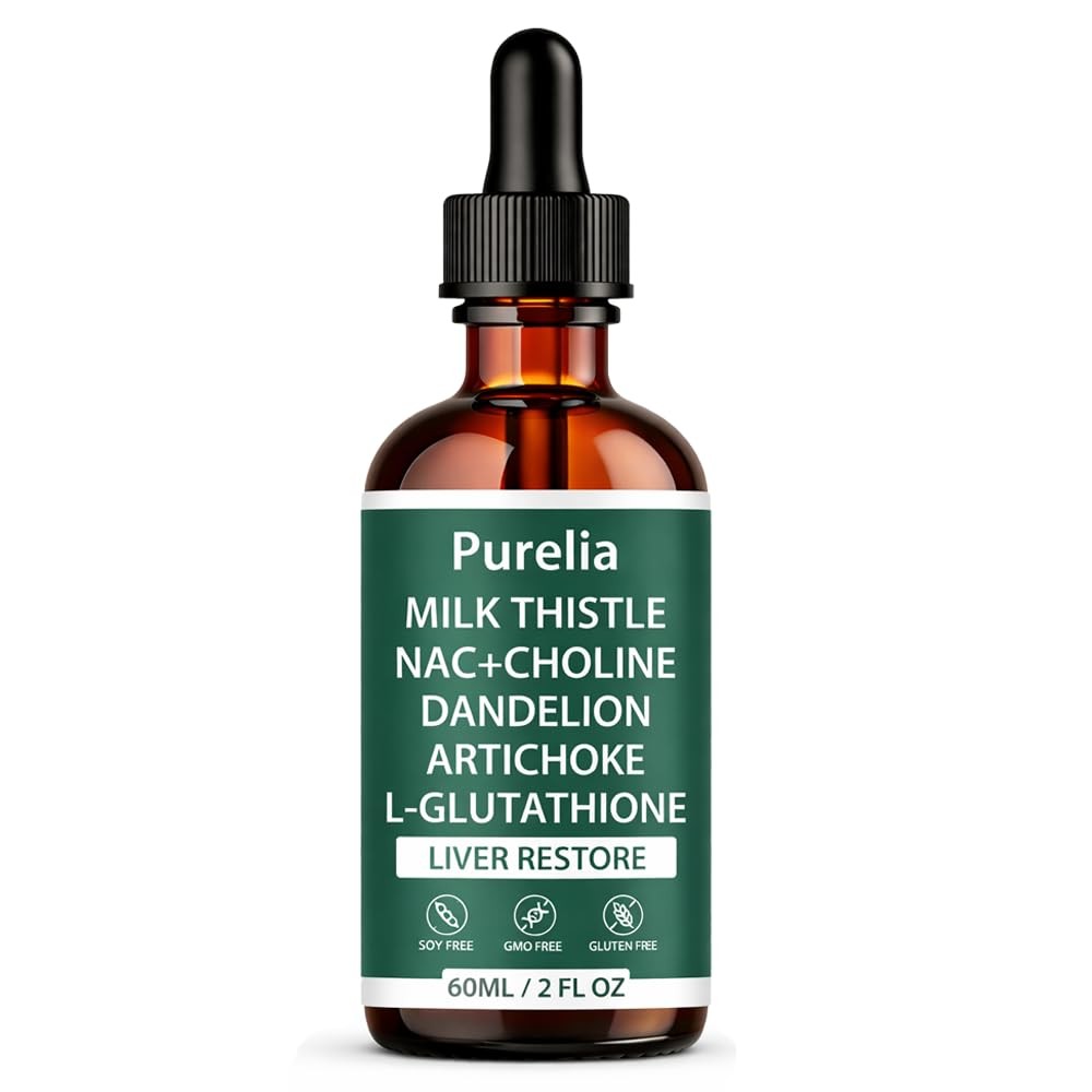 Purelia Liver Restore – Complete Support Supplement 2 Fl Oz (Pack of 1)