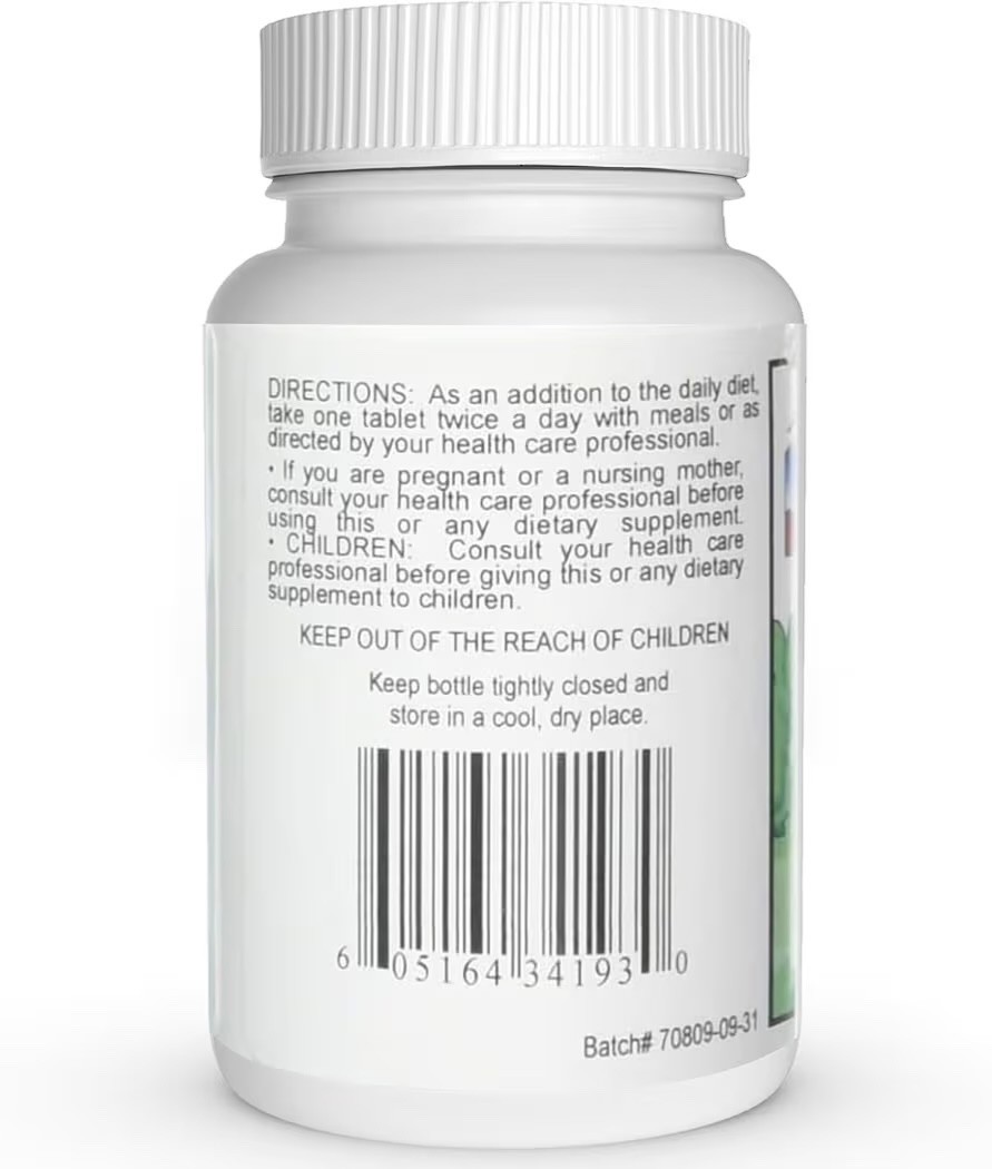 NCI Advanced Research Dr. Hans Nieper Lithium Orotate Tablets, 120 mg, 200 Count
