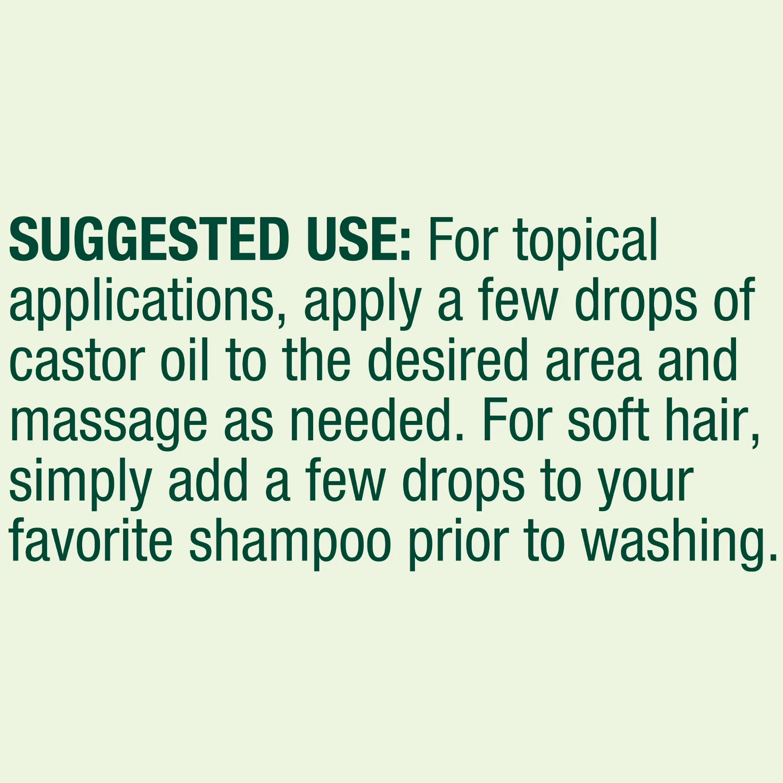 H4U Spring Valley Cold-Pressed Castor Oil Organic for Hair & Skin 8 fl oz