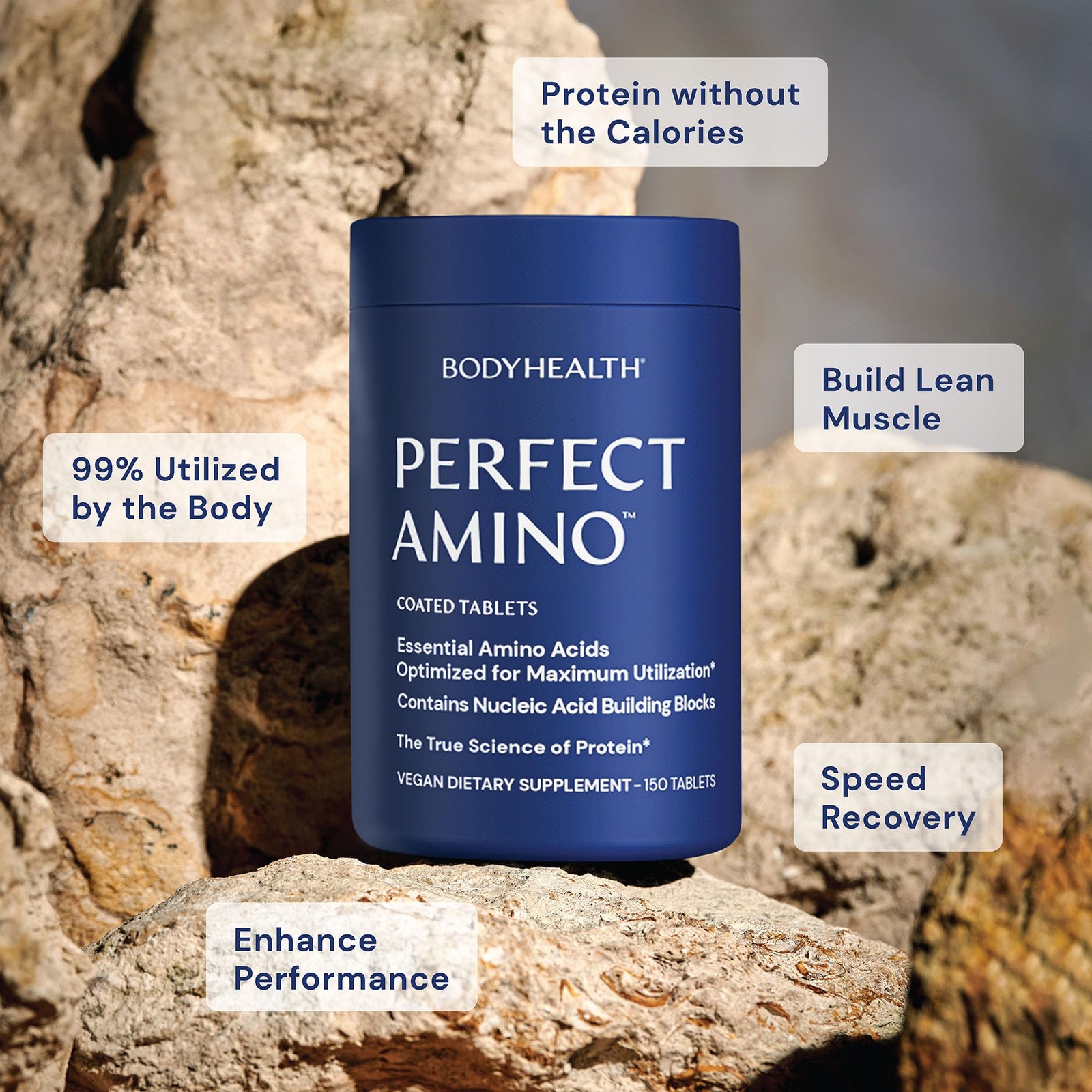 Bodyhealth Perfectamino Easy To Swallow Tablets Essential Amino Acids