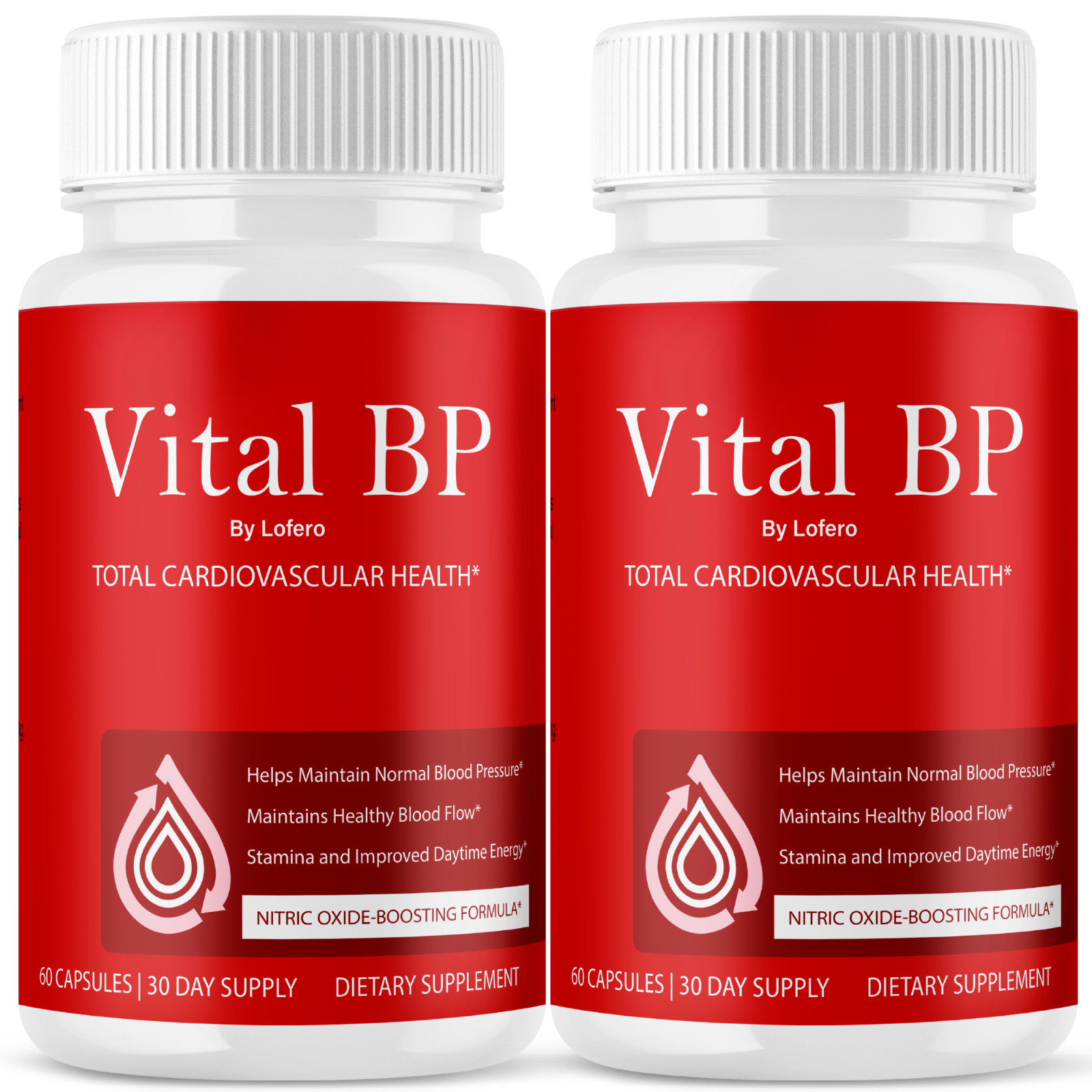 (2 Pack) Vital BP Capsules VitalBP Total Cardiovascular Health Pills (120 ct)