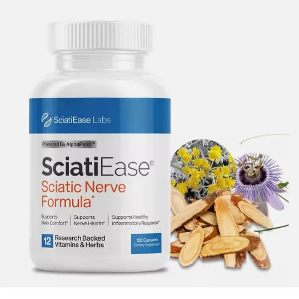 SciatiEase Labs Sciati Ease Sciatic Nerve Formula 120 Cap Fresh ! Exp 2027