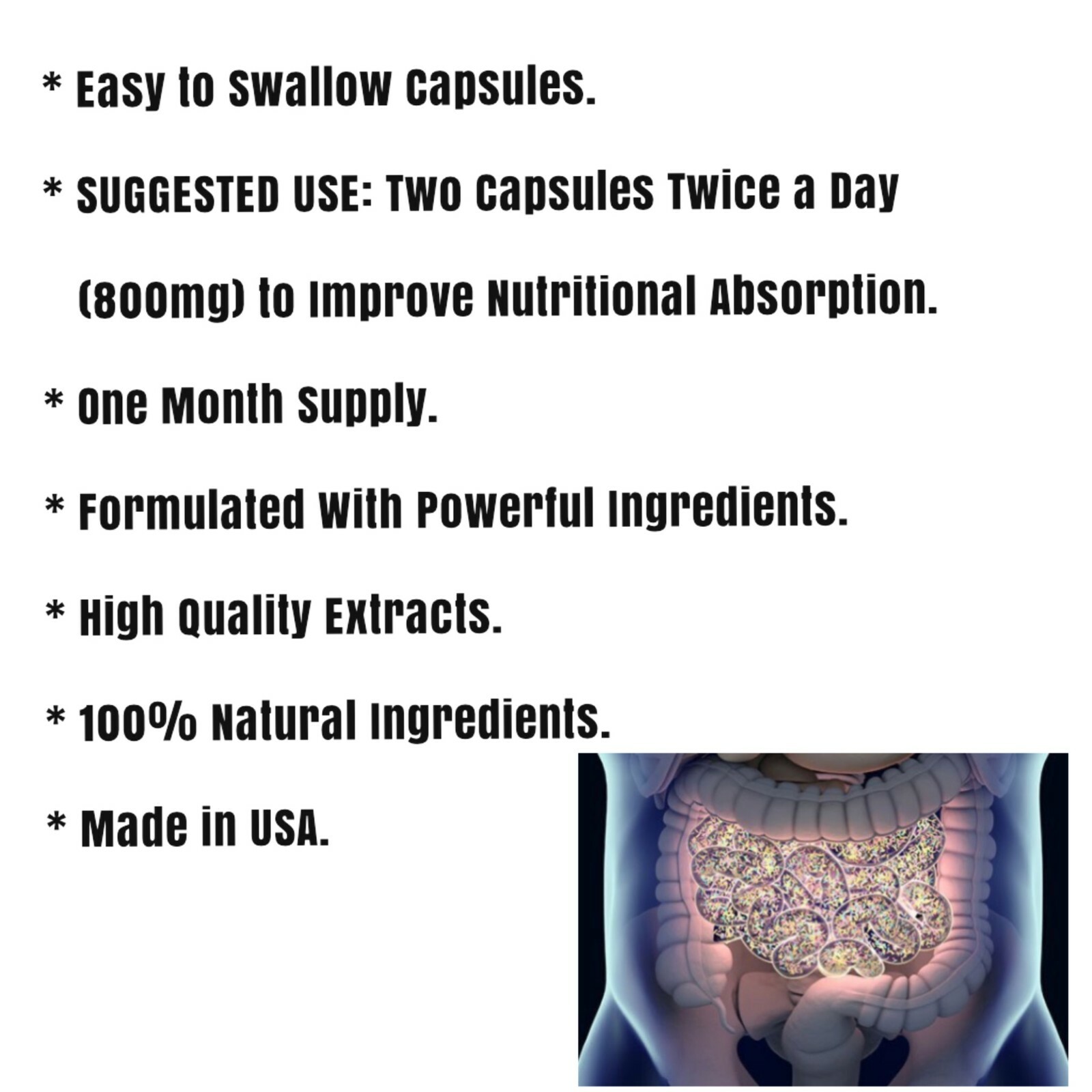Bad Microorganisms Off, No more Parasites, 120 capsulas, Easy to swallow.