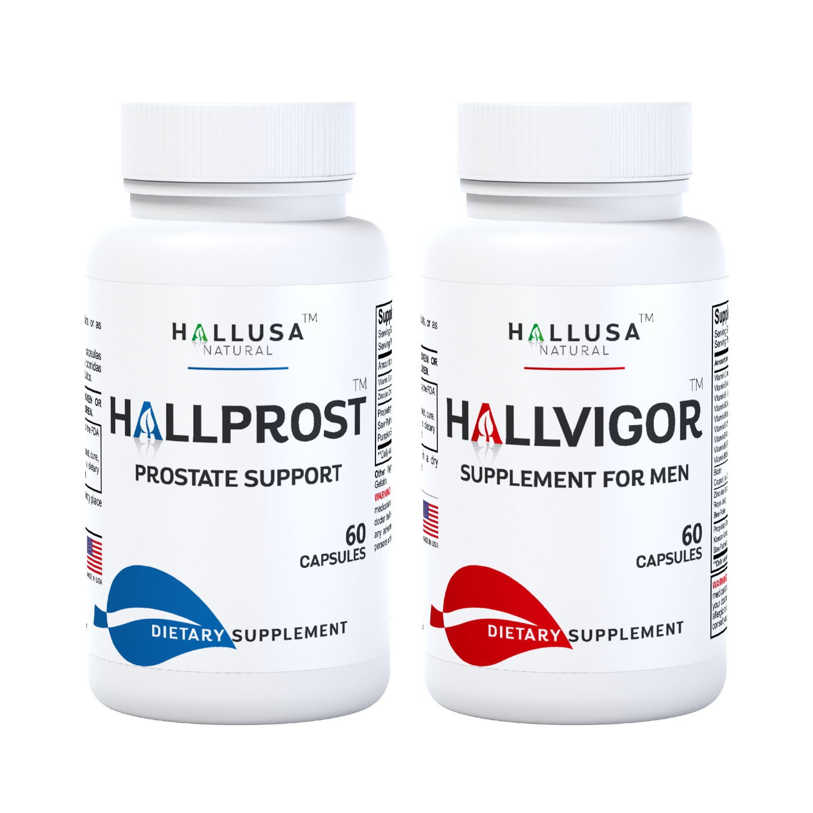 HALLPROST & HALLVIGOR – Complete Treatment for Men – Prostatic well-being 120Cap