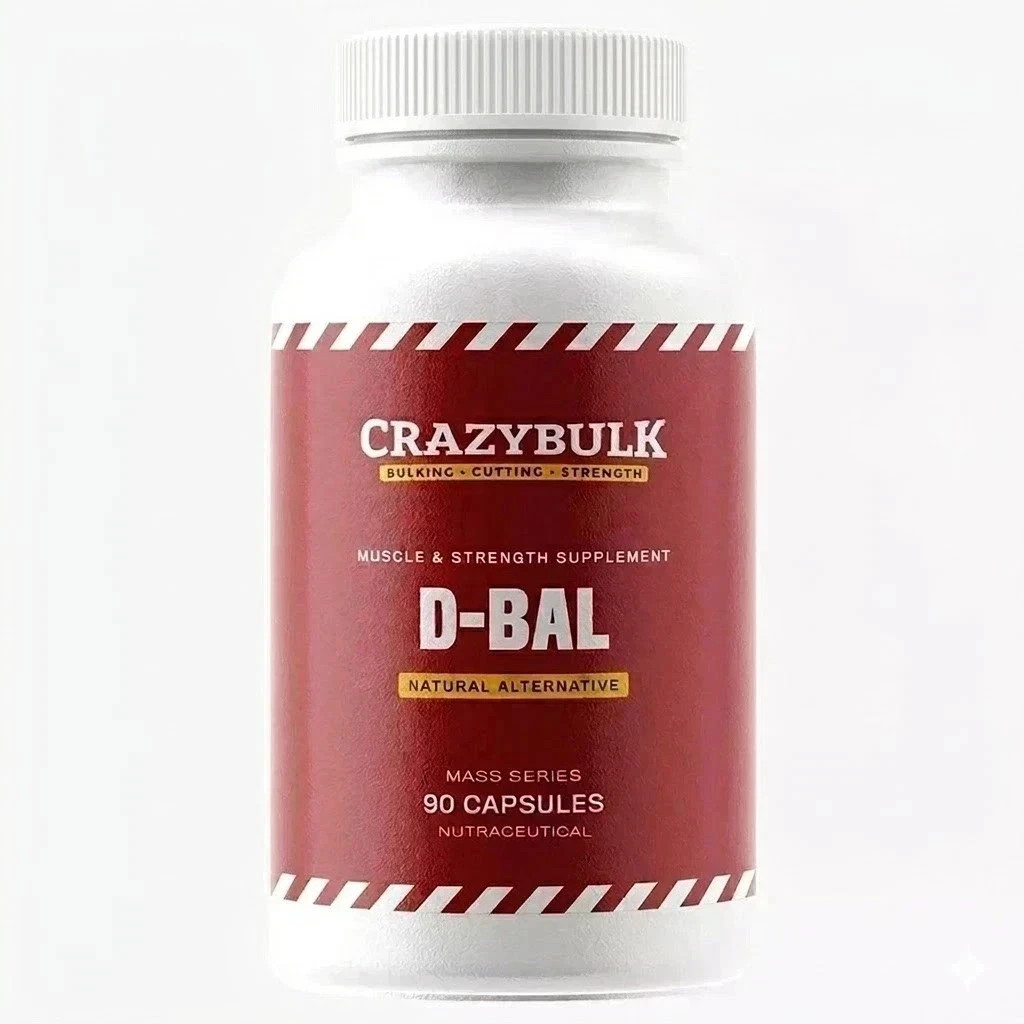 Best Supplement for Muscle Gains Crazy Bulk D BAL 90Capsules | Free Shipping