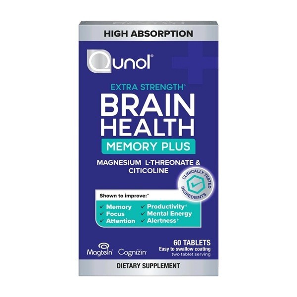 Qunol extra strenght brain health memory plus