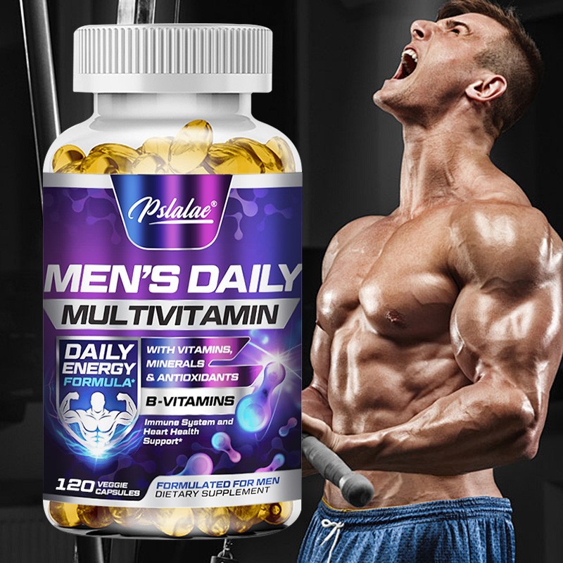 Men’s Daily Multivitamin – High Potency, Daily Immune Support, Boost Energy
