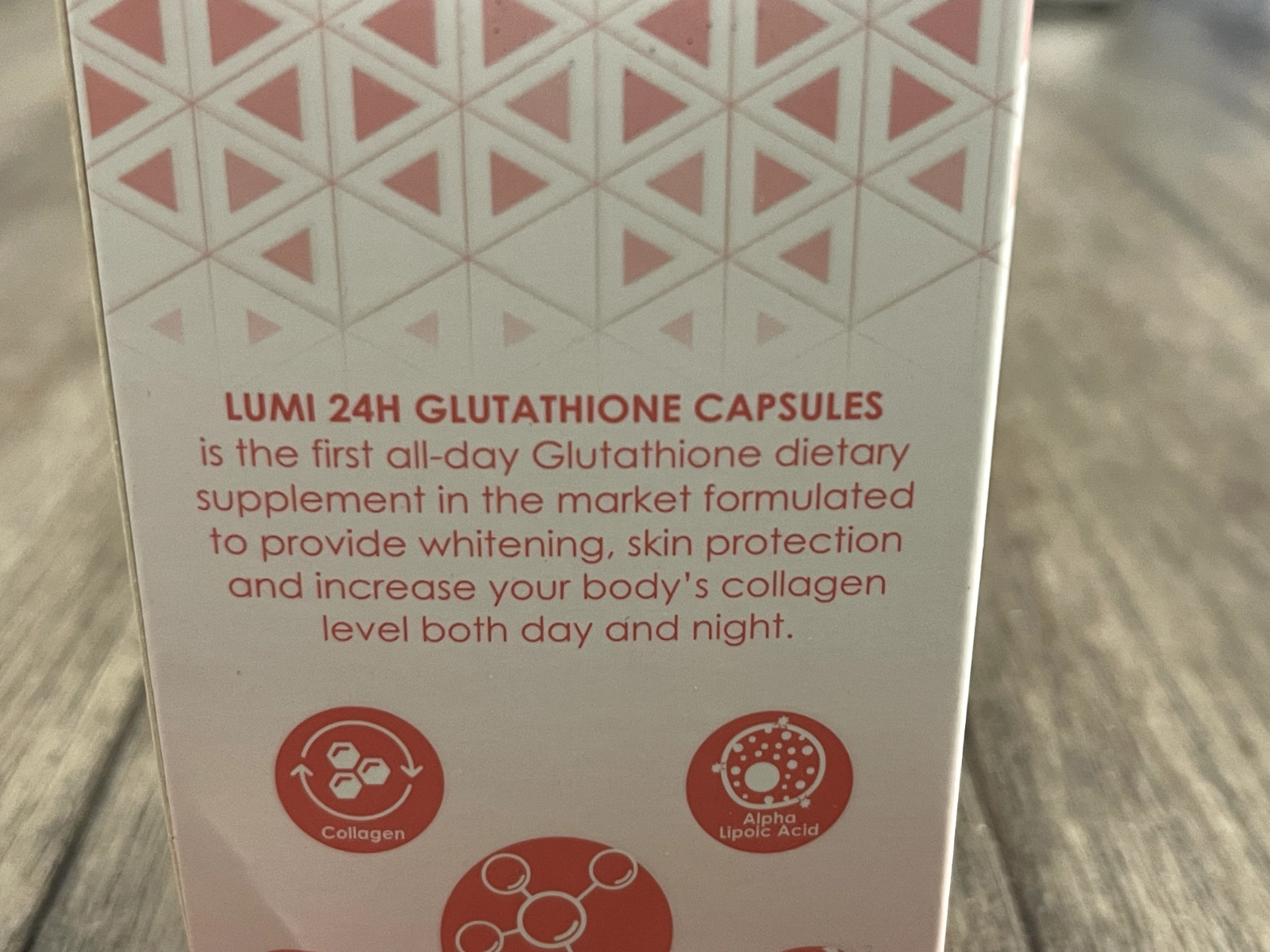 Beauty Vault LUMI 24H Glutathione Capsules, 60 Capsules (US Seller)