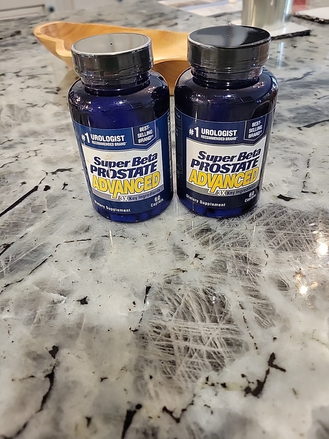 (2X) – 60ct Super Beta Prostate ADVANCED Exp 01/2026 120 caplets total SEALED
