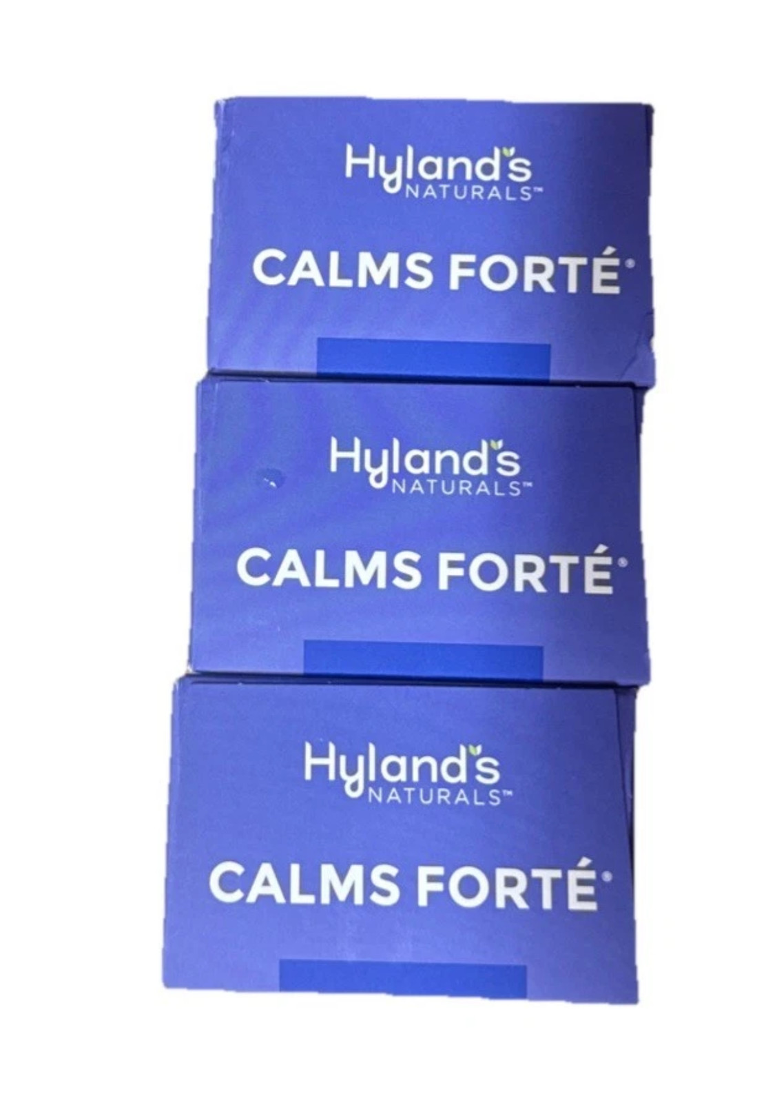 3 PACK Hyland’s Calms Forte Sleep & Stress Support 100 Tablets each Exp 11/2026