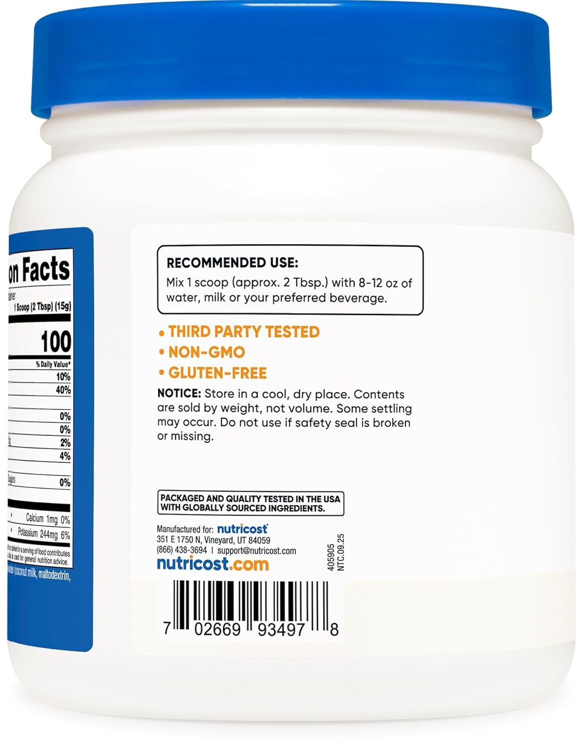 Coconut Milk Powder 1LB