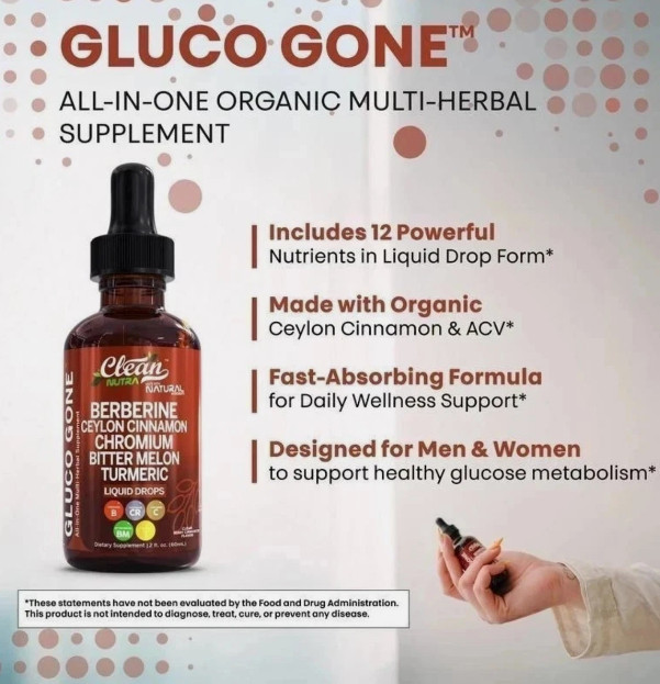 Clean Nutra Berberine & Ceylon Cinnamon Liquid Drops for Metabolism Support